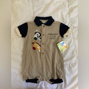 Sesame Street- vintage boys body suit